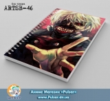 Скетчбук (sketchbook) на пружині 80 аркушів Tokyo Ghoul - Tape 2