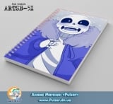 Скетчбук ( sketchbook) на пружине 80 листов Undertale Tape 1