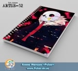 Скетчбук (sketchbook) на пружині 36 аркушів Undertale Tape 2