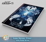 Скетчбук ( sketchbook) на пружине 80 листов Undertale - 02