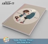 Скетчбук ( sketchbook) на пружине 80 листов Undertale - 04