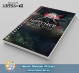 Скетчбук ( sketchbook) на пружине 80 листов Witcher