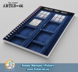 Скетчбук (sketchbook) на пружині 80 аркушів Doctor Who - Tardis
