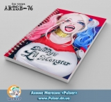 Скетчбук (sketchbook) на пружині 80 аркушів Suicide Squad - Harley Quinn