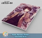 Скетчбук ( sketchbook) на пружине 80 листов Bungou Stray Dogs - tape 4