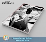 Скетчбук ( sketchbook) на пружине 80 листов Durarara tape 1