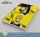 Скетчбук ( sketchbook) на пружине 80 листов  Durarara tape 2