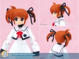 Оригинальная аниме фигурка figma Nanoha Takamachi School Uniform Ver. (Exclusive) #SP007
