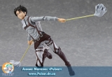 Оригинальная аниме фигурка Shingeki no Kyojin - Figma Levi Cleaning ver. ( Wonder Festival 2014 )