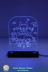 діодний акриловий світильник Totoro tape 1