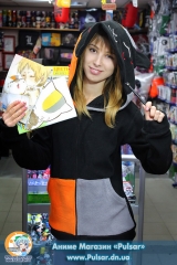 Косплей Худи в стиле  Nyanko Sensei (Natsume Yuujinchou) Black