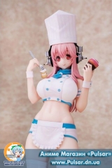 Оригинальная аниме фигурка Super Sonico Nama Figure Patissier Ver. 1/6 Complete Figure