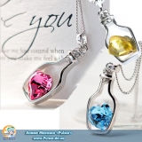 Кулон "Cristal Heart"  Japan fashion
