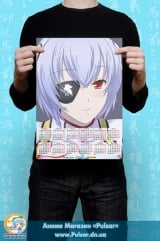 Календарь A3 на 2015 год в аниме стиле Neon Genesis Evangelion Евангелион Tape 1