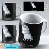 Чашка "Black Edition"  - Unicorn II style