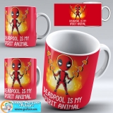 Чашка "Deadpool is my spirit animal"