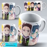 Чашка &laquo;Клинок, рассекающий демонов Demon Slayer: Kimetsu no Yaiba&raquo; tape 12