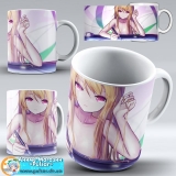 Чашка "Anime art" - Girl paint