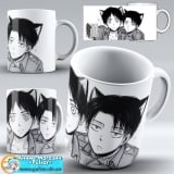 Чашка "Shingeki no Kyojin" - Neko style