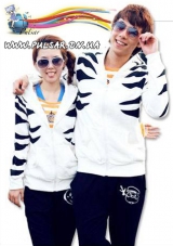 Худи в стиле K-Pop (Корейский Стиль) модель "Cute Tiger 3 Color"