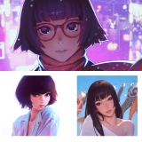 Артбук MOMENTARY: The Art of Ilya Kuvshinov Paperback &ndash; April 1, 2017  [JP] [ USA IMPORT ]