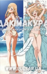 Дакимакура (подушка для объятий)  150 см «Китагава Марин Фарфоровая кукла» tape 7
