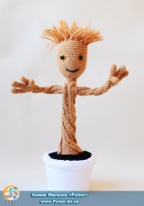 М`яка іграшка "Amigurumi" "Guardians of the Galaxy-Groot"