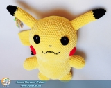 Мягкая игрушка "Amigurumi"  "Pikachu 3.0"