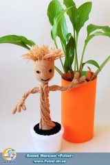 М`яка іграшка "Amigurumi" "Guardians of the Galaxy-Groot"