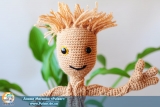 Мягкая игрушка "Amigurumi"  "Guardians of the Galaxy-Groot"