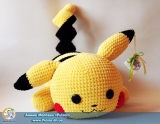 М`яка іграшка "Amigurumi" "Pikachu 4.0"