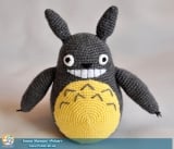 Мягкая игрушка Amigurumi "Totoro: Forest Spirits" (Ручная Работа) ( комплект 3 шт)
