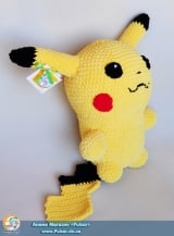 Мягкая игрушка "Amigurumi"  "Pikachu 3.0"