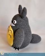 Мягкая игрушка Amigurumi "Totoro: Forest Spirits" (Ручная Работа) ( комплект 3 шт)