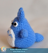 Мягкая игрушка Amigurumi "Totoro: Forest Spirits" (Ручная Работа) ( комплект 3 шт)