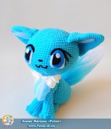 Мягкая игрушка "Amigurumi"  "Аниме Кошка"