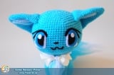 Мягкая игрушка "Amigurumi"  "Аниме Кошка"