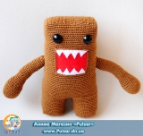 Мягкая игрушка "Amigurumi"  "Domo Kun"