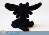Мягкая игрушка "Amigurumi"  "Дракоша Безубик"