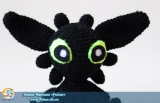 Мягкая игрушка "Amigurumi"  "Дракоша Безубик"