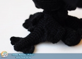 Мягкая игрушка "Amigurumi"  "Дракоша Безубик"