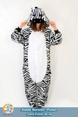 Кигуруми (Пижама в стиле аниме) "Lovely Zebra"