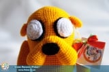 Мягкая игрушка "Amigurumi"  "Adventure time - Jacke"