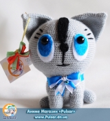 Мягкая игрушка "Amigurumi"  "Амигуруми котик"