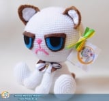 М`яка іграшка "Amigurumi" "Grumpy Cat"