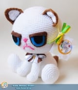 М`яка іграшка "Amigurumi" "Grumpy Cat"