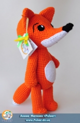 Мягкая игрушка "Amigurumi"  "Funny fox"