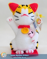 Мягкая игрушка "Amigurumi"  "Maneki-Neko"