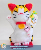 М`яка іграшка "Amigurumi" "Maneki-Neko"