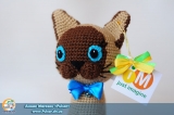 Мягкая игрушка "Amigurumi"  "Котенок Гав"